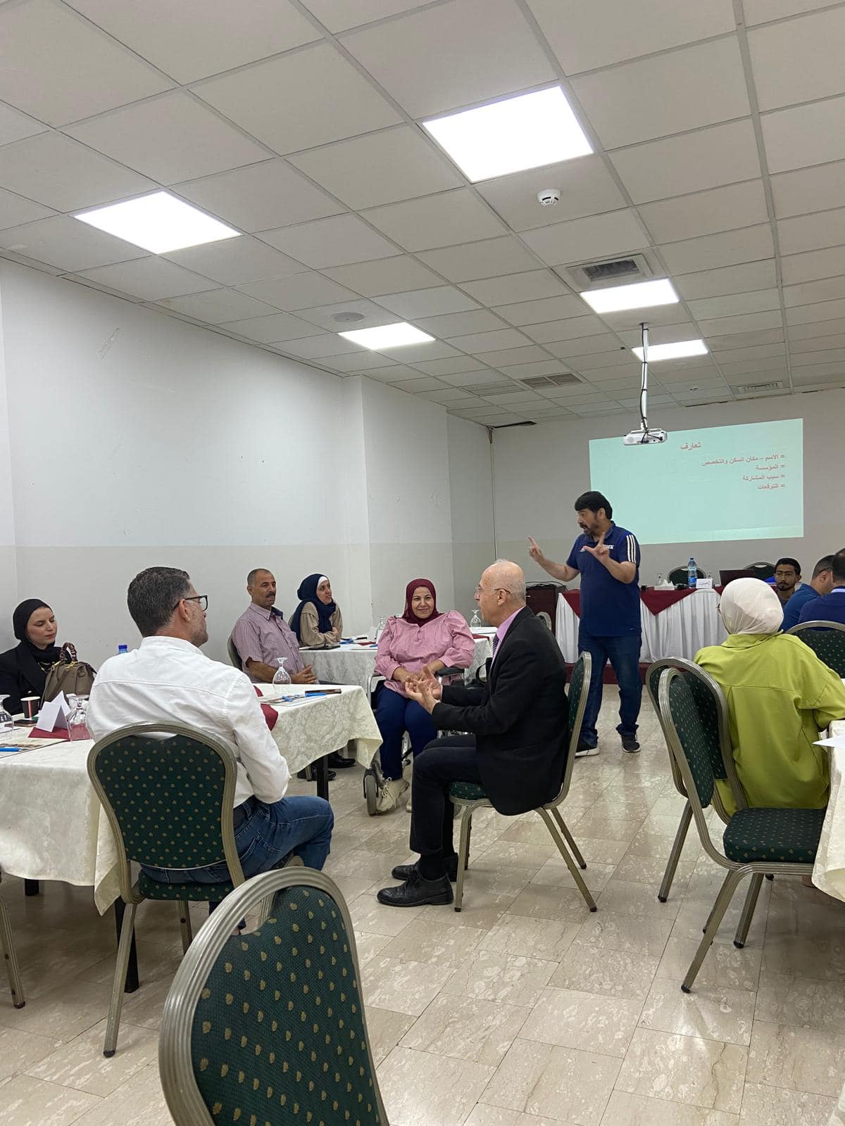 What sign language interpreter Mr. Thaer Daraghmeh said on World Humanitarian Day